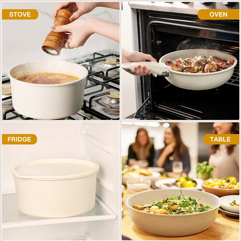 Astercook Ceramic Cookware Set - LoongFly Online