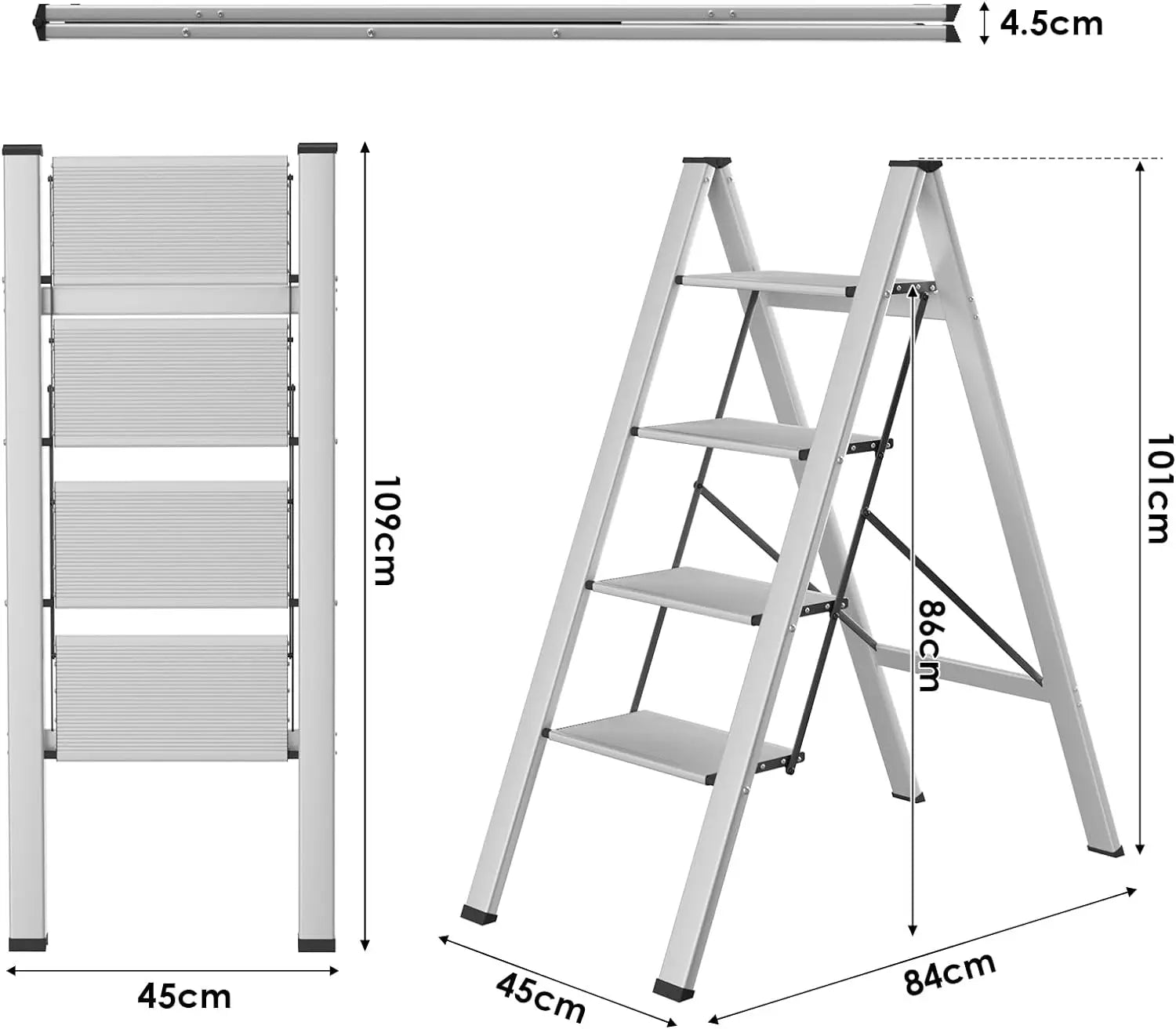 Lightweight Folding Step Stool - LoongFly Online