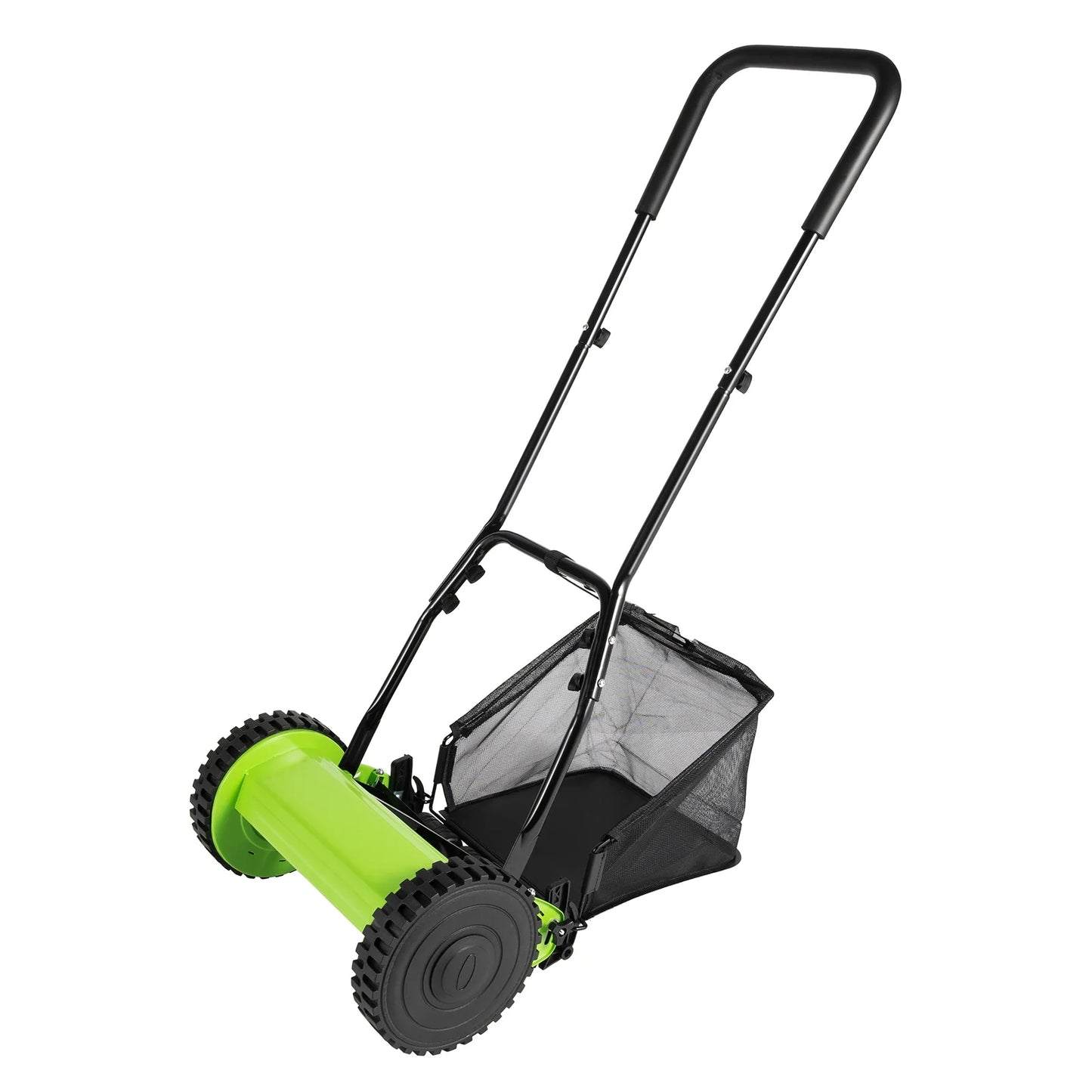 12Inch Hand Push Mower Lawn Sweeper Manual Reel Grass Catcher Manchine - LoongFly Online