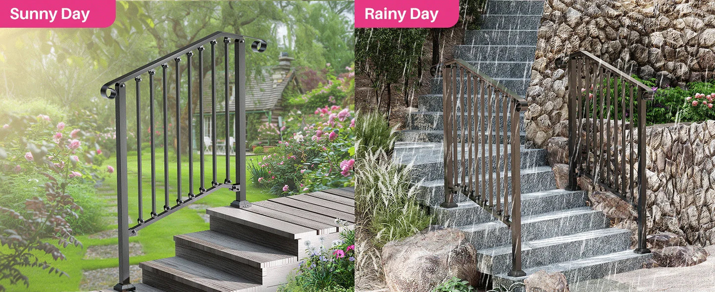 REDLIFE Handrails for Outdoor Steps - LoongFly Online