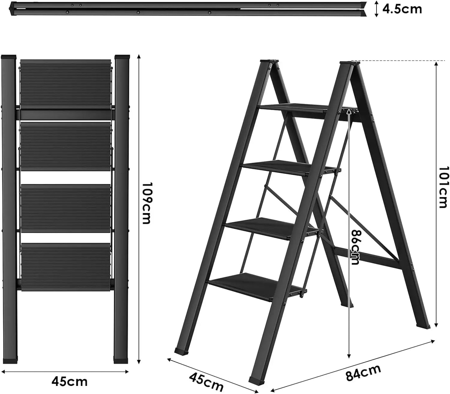 Lightweight Folding Step Stool - LoongFly Online