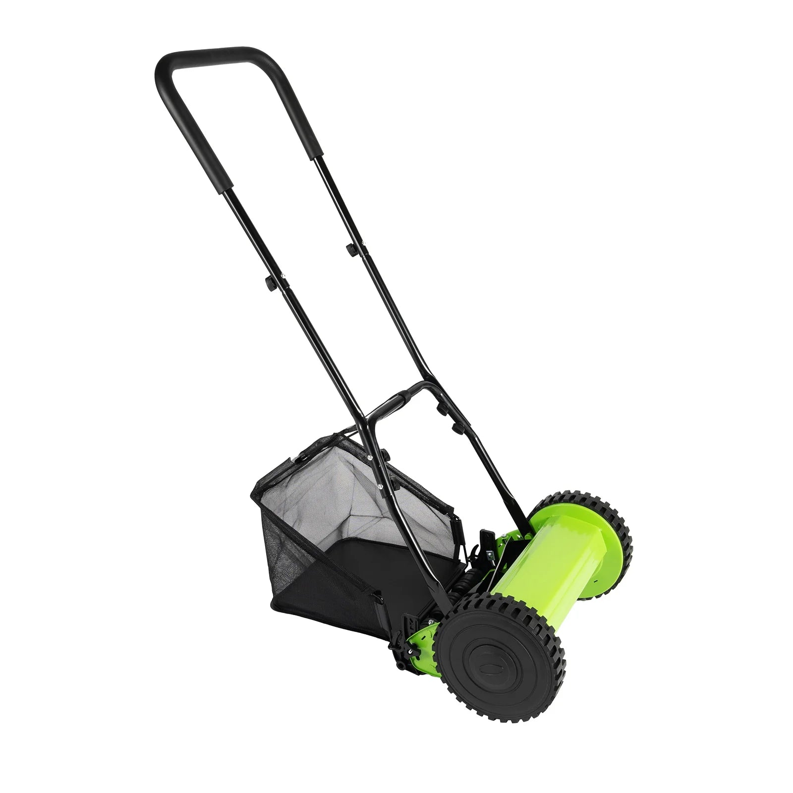 12Inch Hand Push Mower Lawn Sweeper Manual Reel Grass Catcher Manchine - LoongFly Online