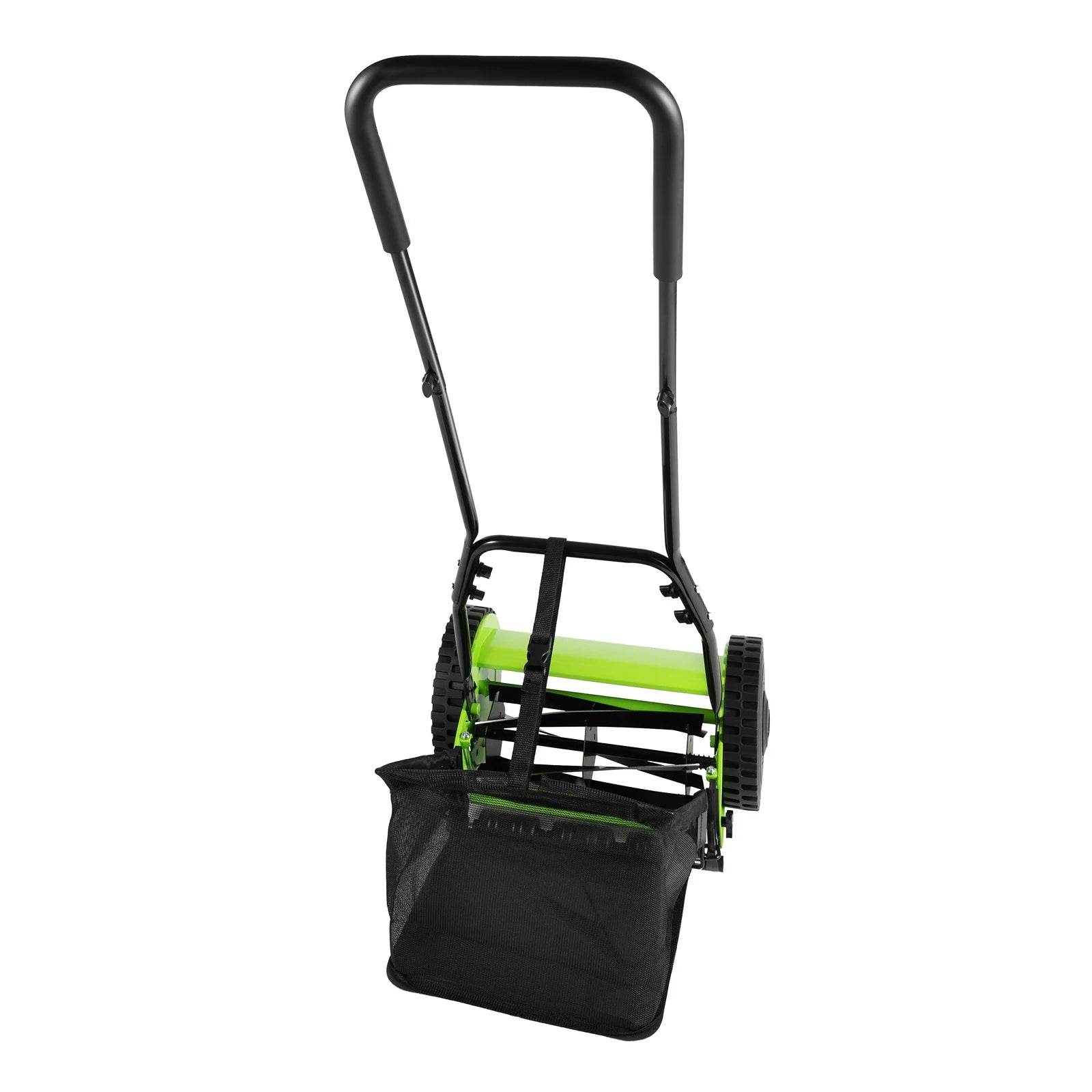 12Inch Hand Push Mower Lawn Sweeper Manual Reel Grass Catcher Manchine - LoongFly Online