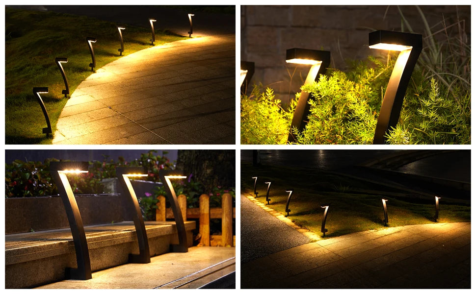 6 Pack Bright Solar Outdoor Lights - LoongFly Online