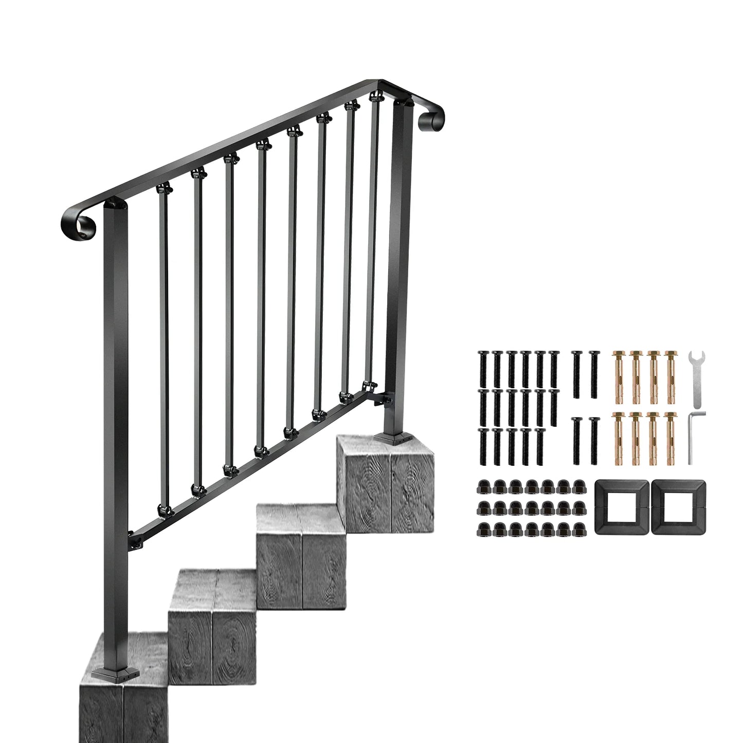 REDLIFE Handrails for Outdoor Steps - LoongFly Online