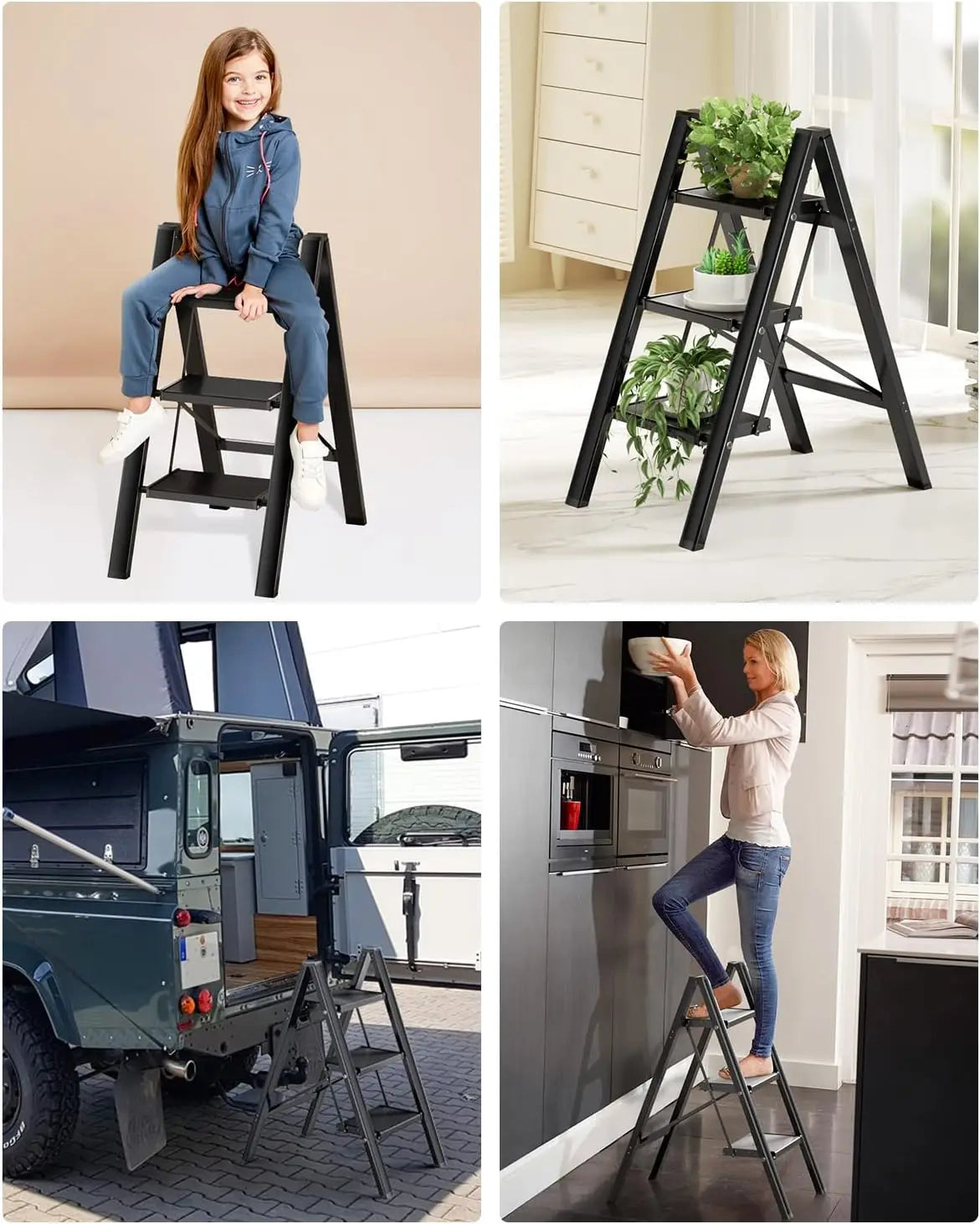 Lightweight Folding Step Stool - LoongFly Online