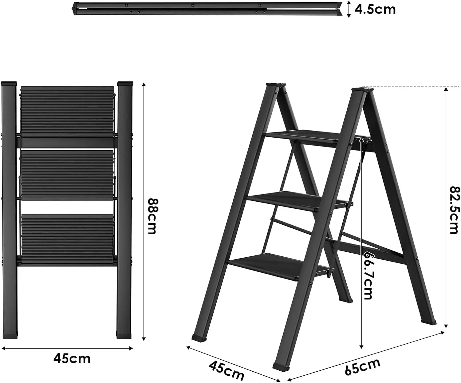 Lightweight Folding Step Stool - LoongFly Online