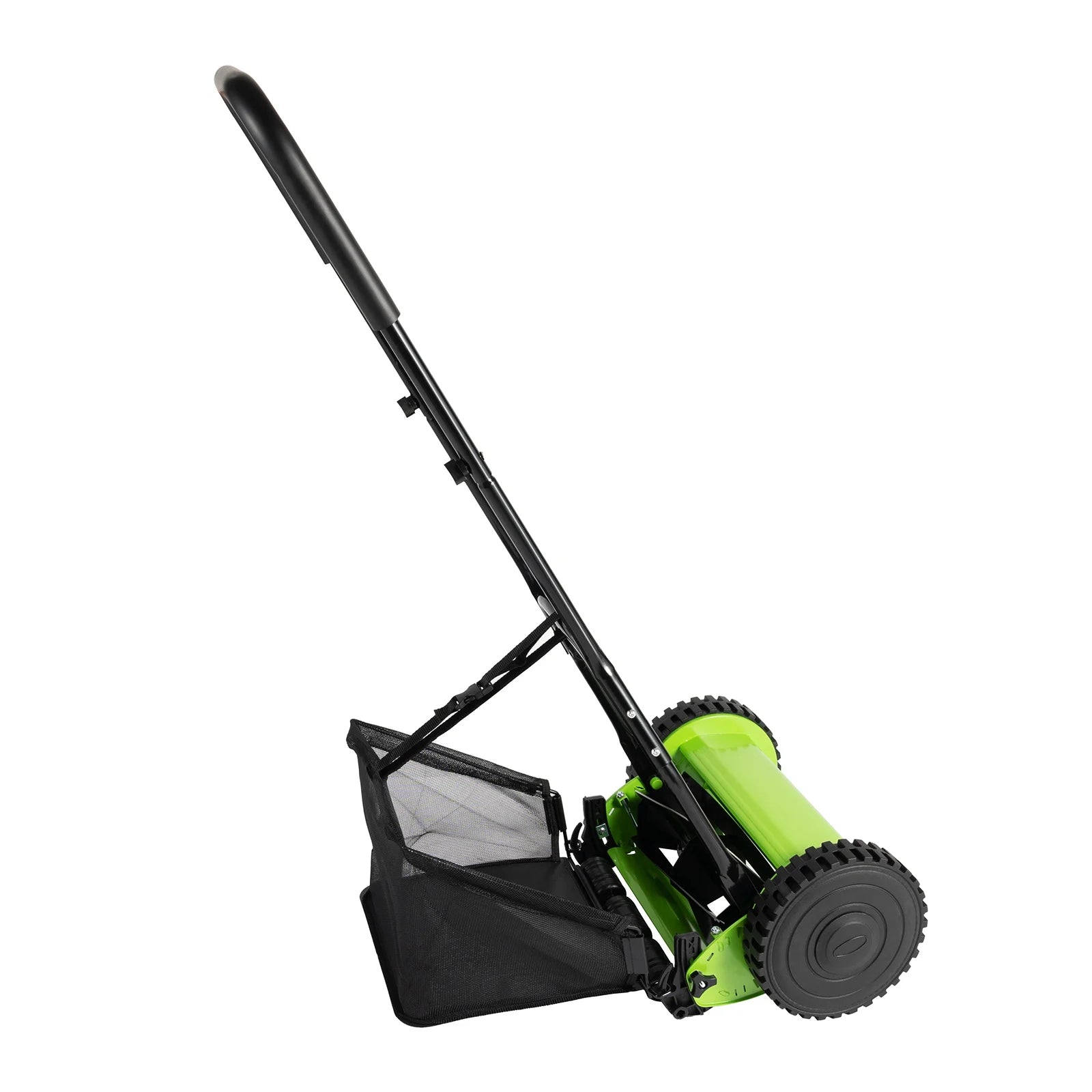 12Inch Hand Push Mower Lawn Sweeper Manual Reel Grass Catcher Manchine - LoongFly Online