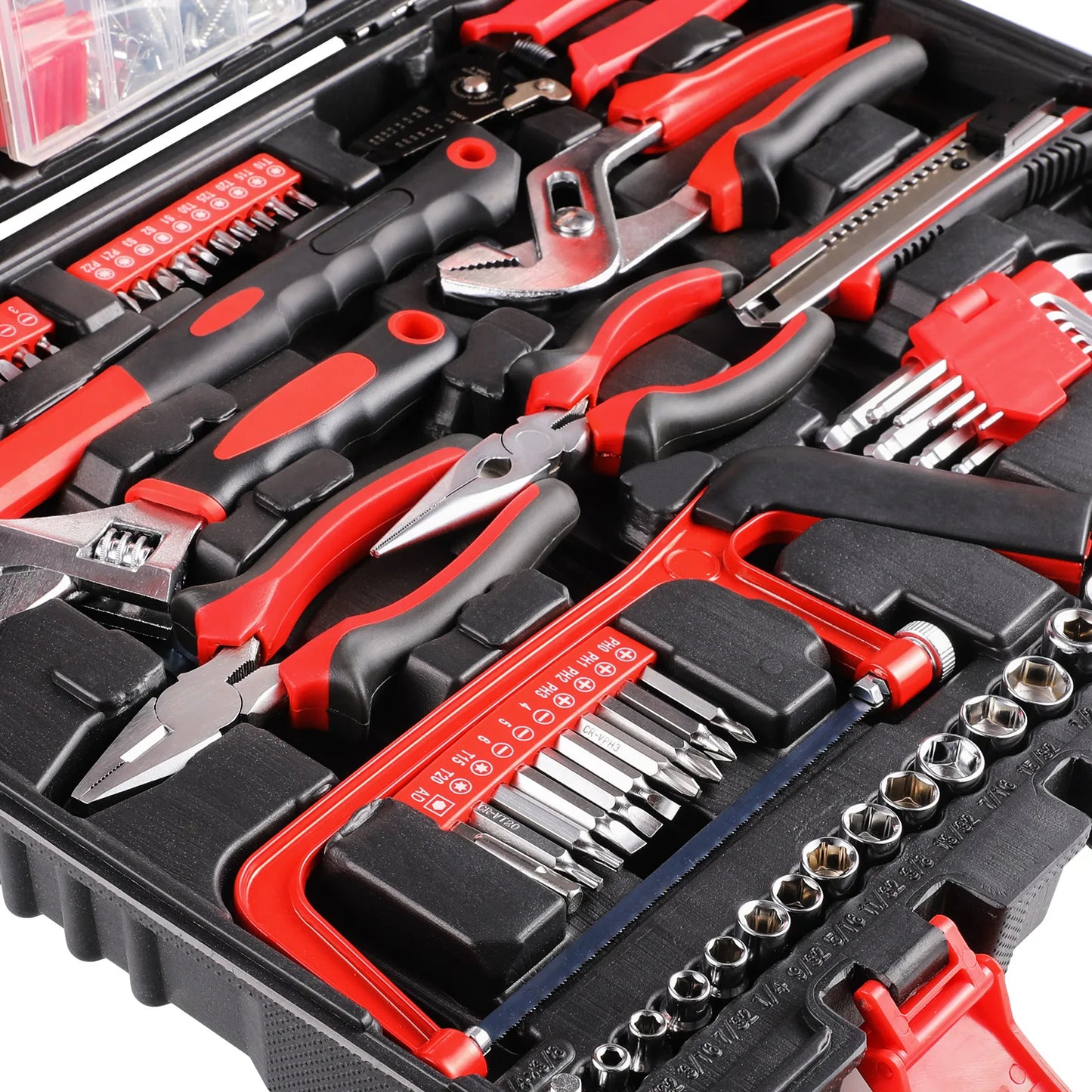 198 Piece Socket Wrench Auto Repair Tool Combination Package - LoongFly Online