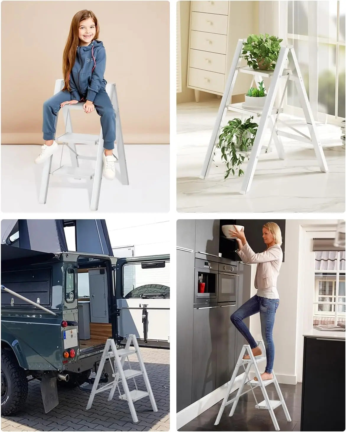 Lightweight Folding Step Stool - LoongFly Online