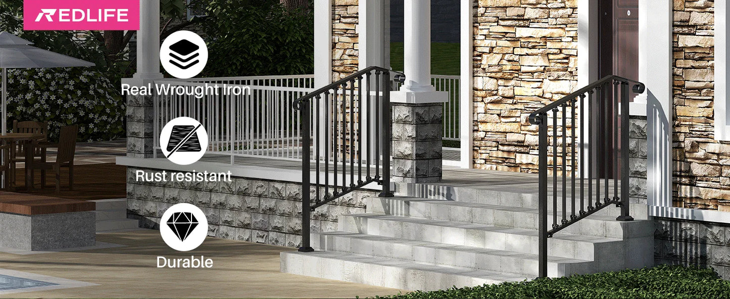 REDLIFE Handrails for Outdoor Steps - LoongFly Online