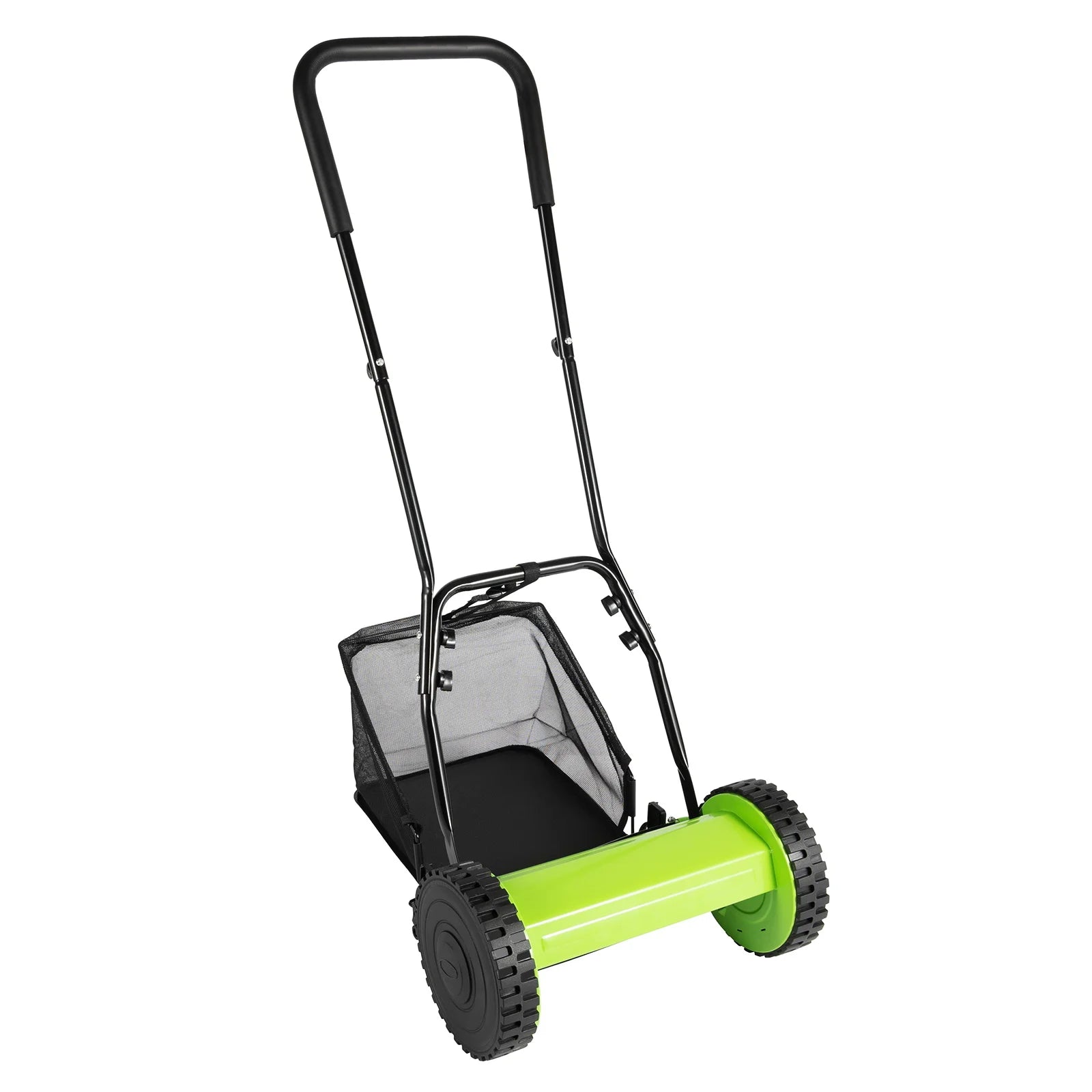 12Inch Hand Push Mower Lawn Sweeper Manual Reel Grass Catcher Manchine - LoongFly Online